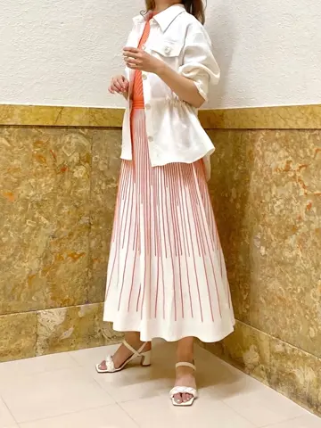 GRACE CONTINENTAL MORITA AI コーディネート画像