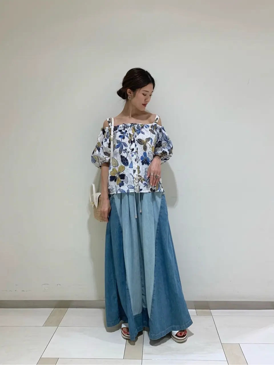 ワイドイージーデニムパンツ2 / GRACE CONTINENTAL | GRACE