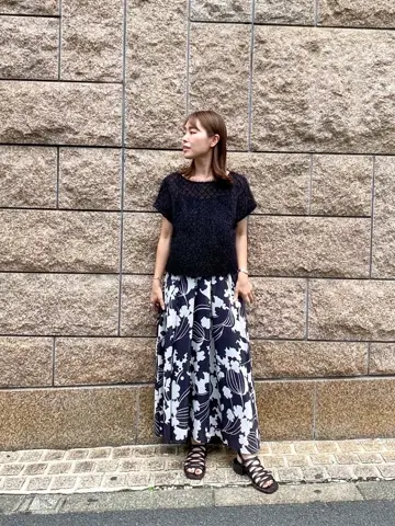 GRACE CONTINENTAL 古川温子 コーディネート画像