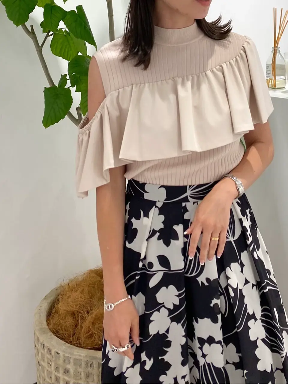 GRACE CONTINENTAL 古川温子 コーディネート画像