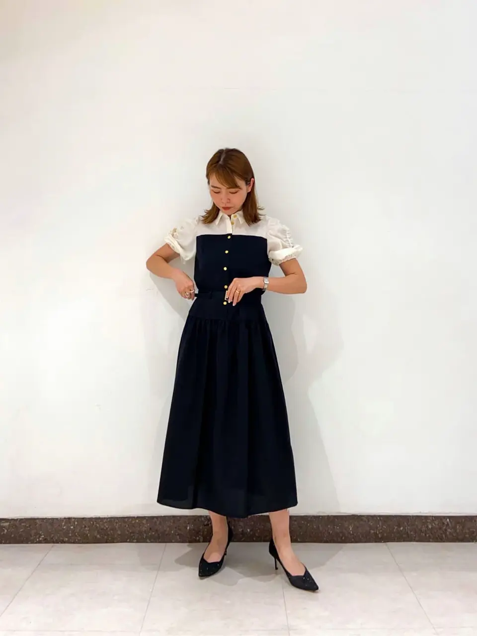 GRACE CONTINENTAL 古川温子 コーディネート画像