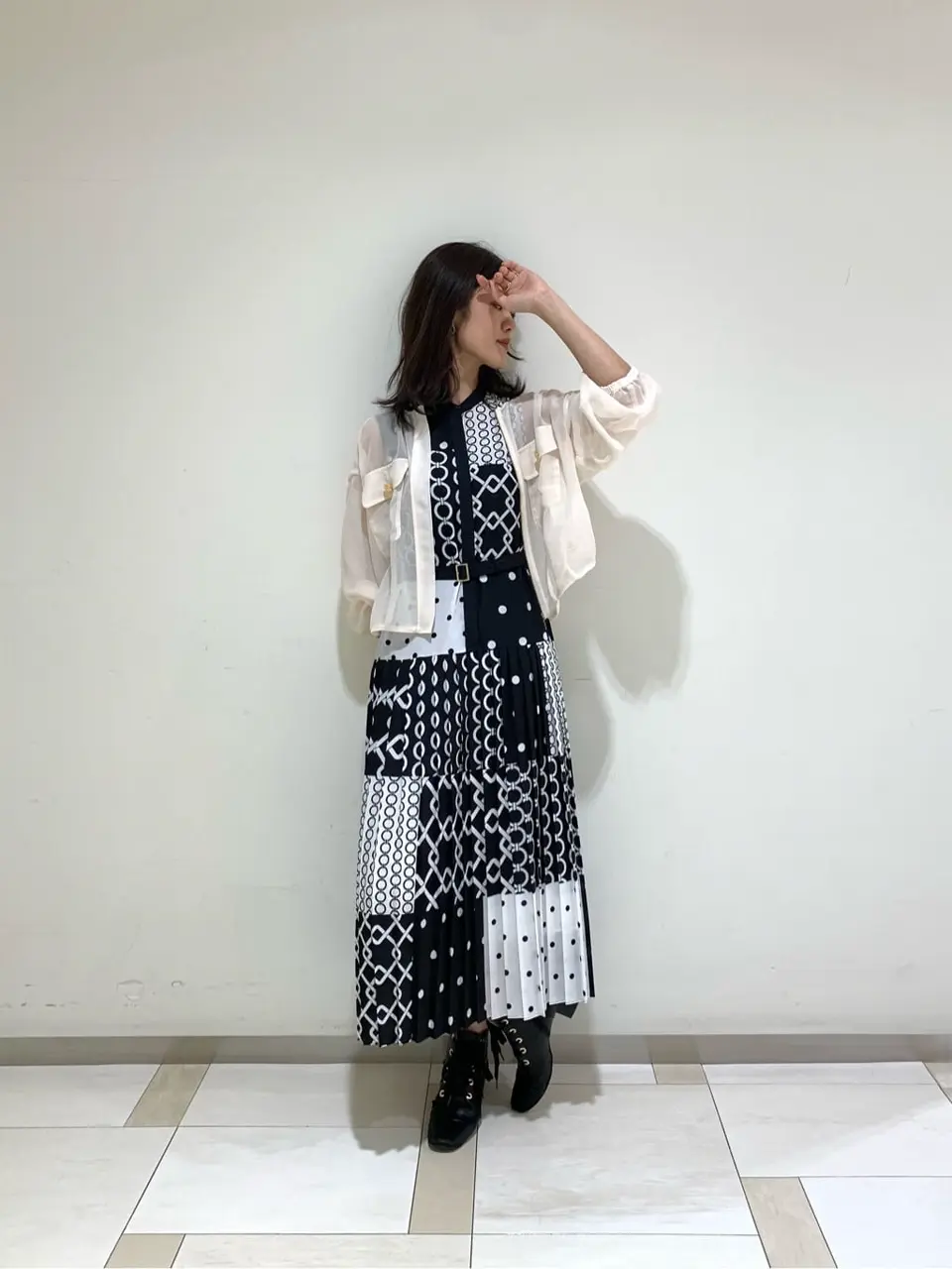 GRACE CONTINENTAL A.Kameyama コーディネート画像