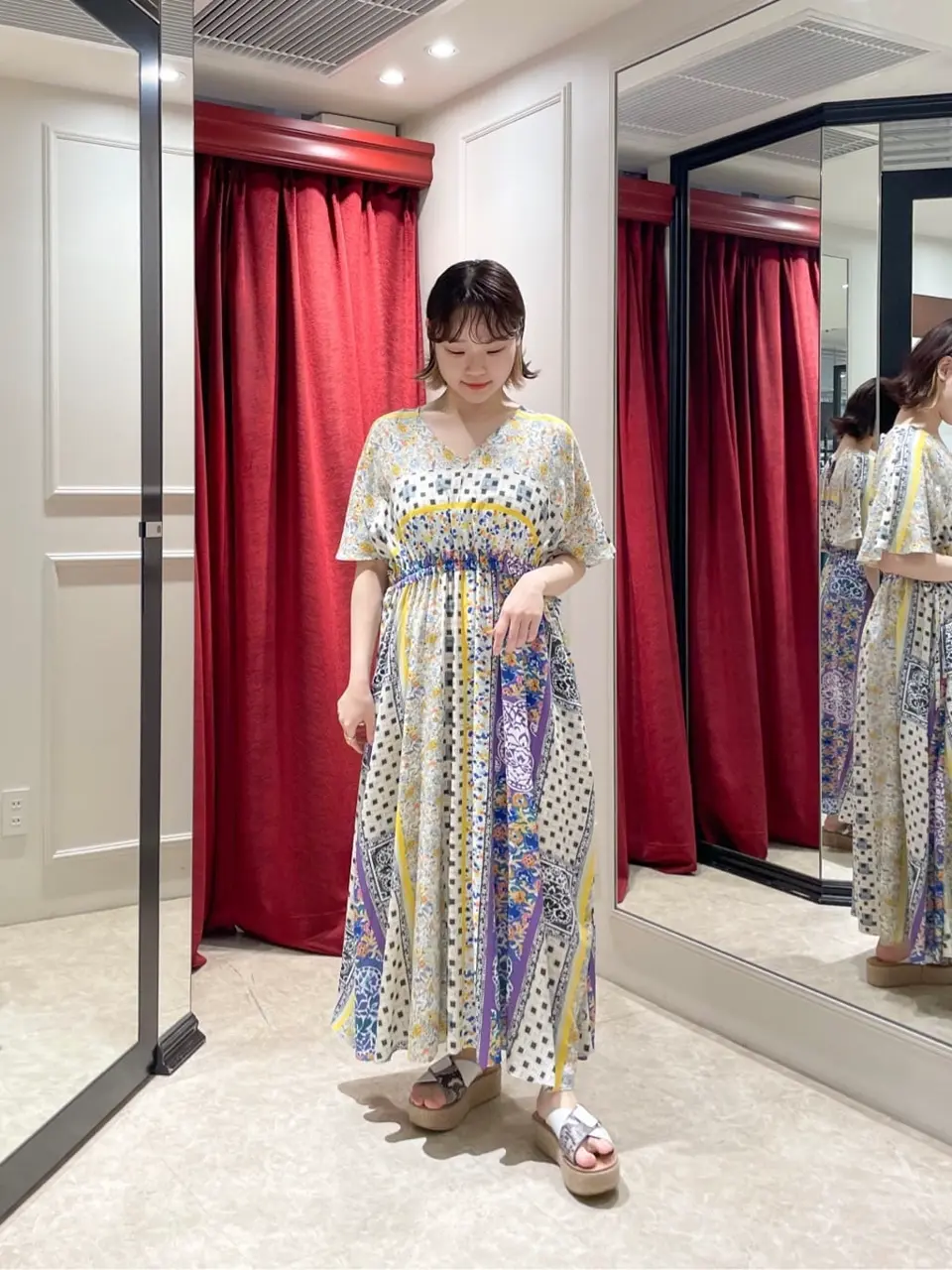 GRACE CONTINENTAL SAYUMI Nagashima コーディネート画像