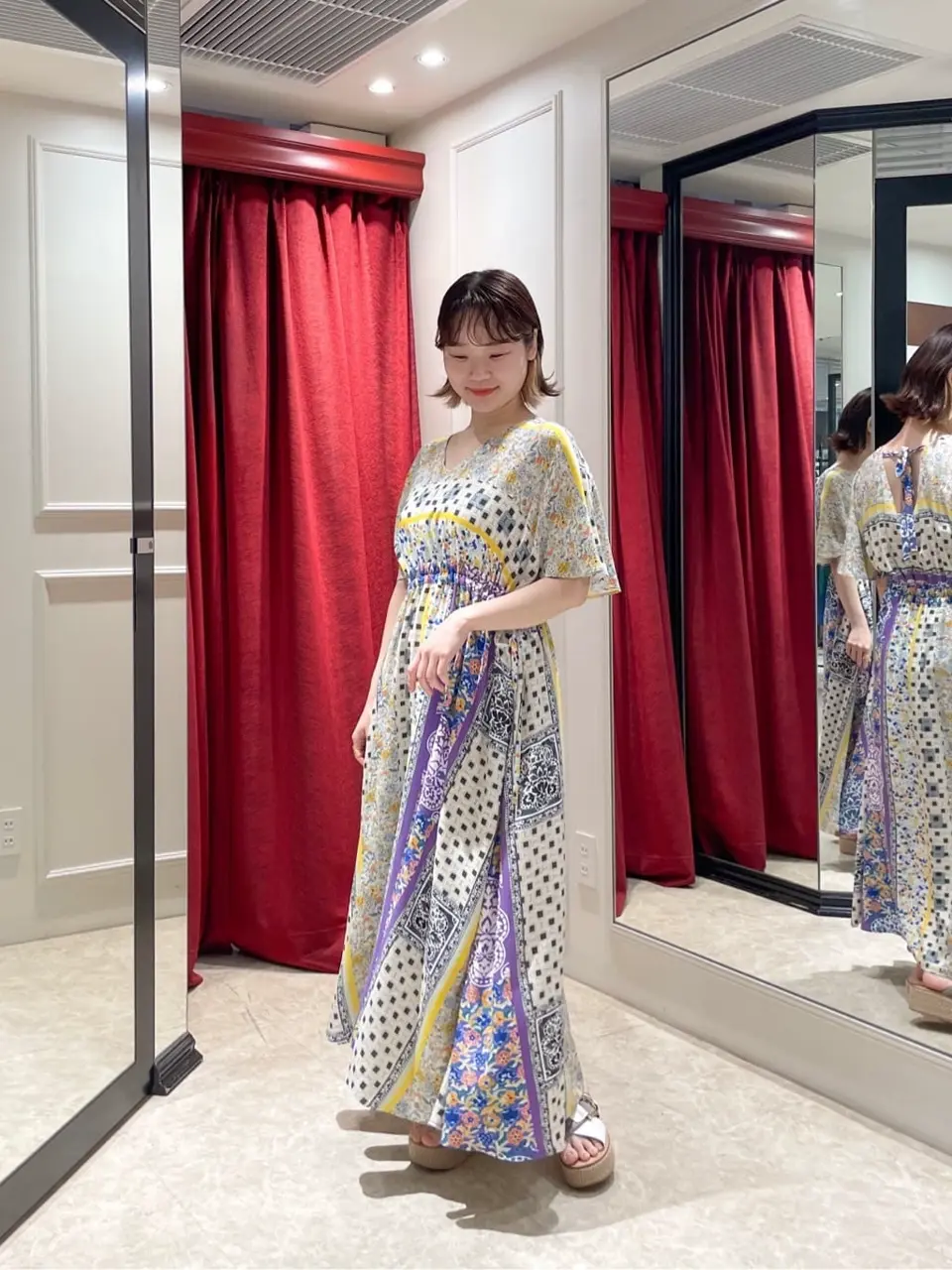 GRACE CONTINENTAL SAYUMI Nagashima コーディネート画像