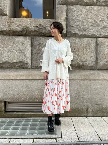 GRACE CONTINENTAL 亀田 未希 コーディネート画像