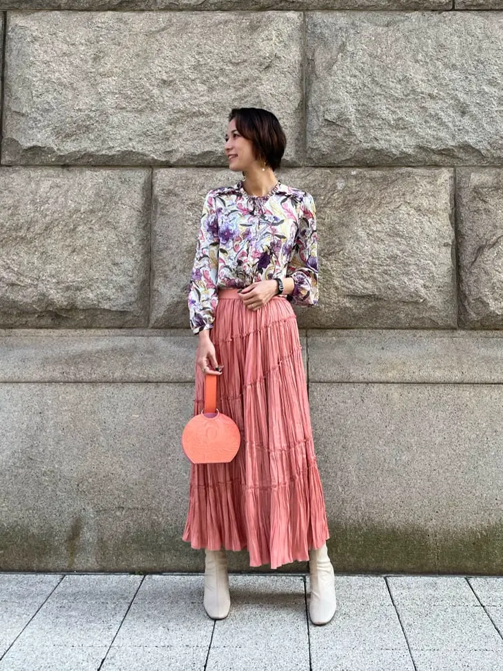 GRACE CONTINENTAL 亀田 未希 コーディネート画像