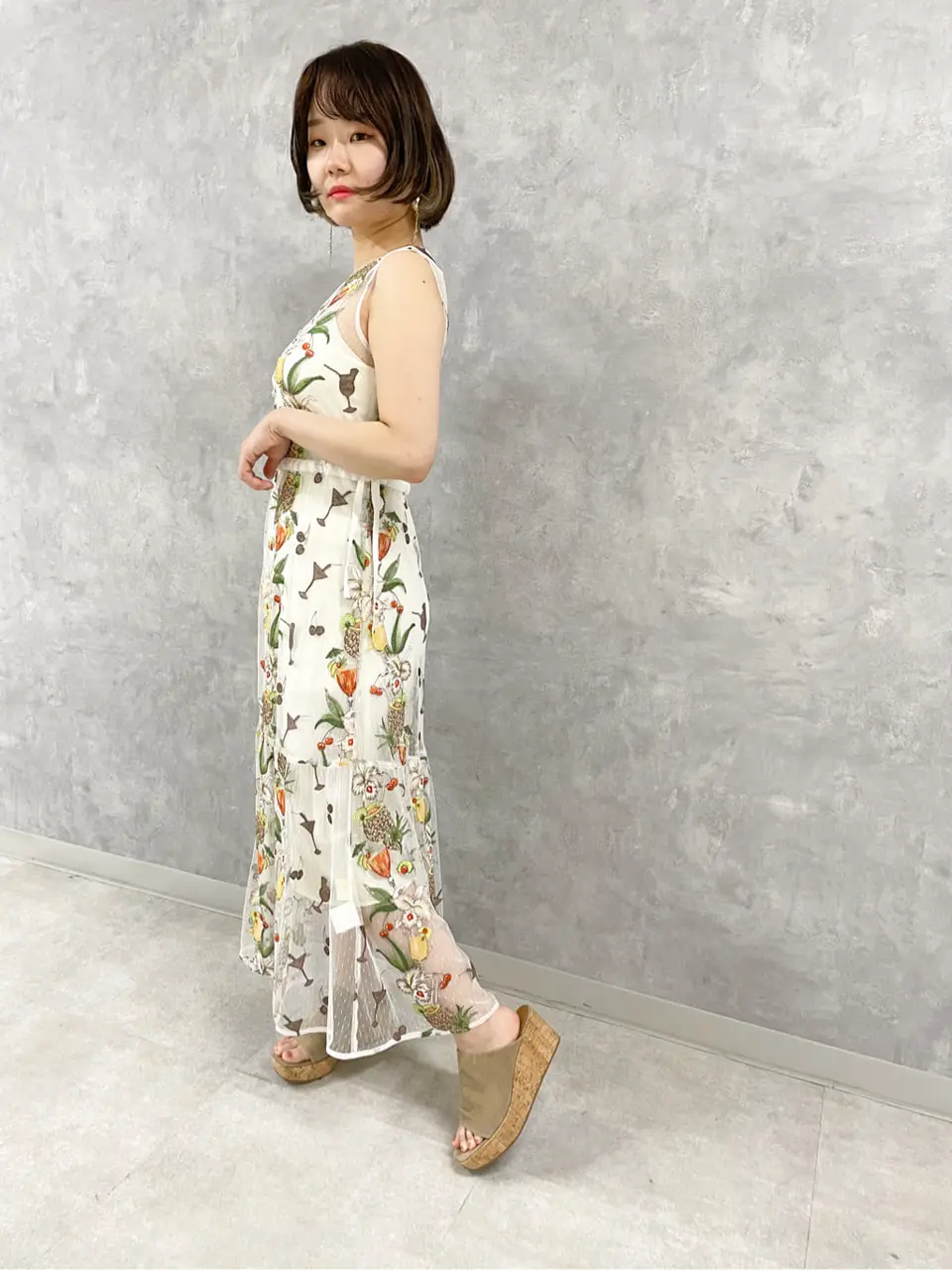 GRACE CONTINENTAL SAYUMI Nagashima コーディネート画像