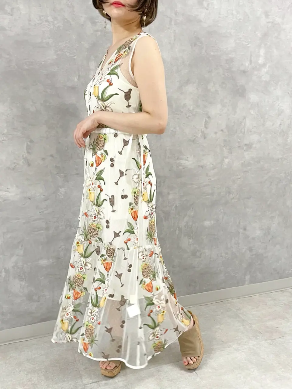 GRACE CONTINENTAL SAYUMI Nagashima コーディネート画像