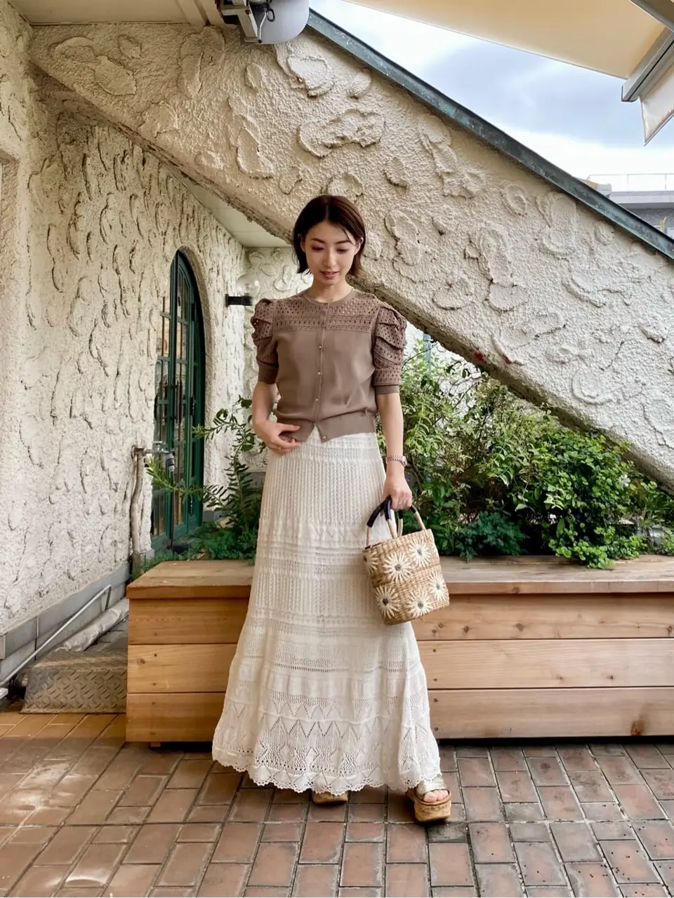 GRACE CONTINENTAL 青木育日 コーディネート画像