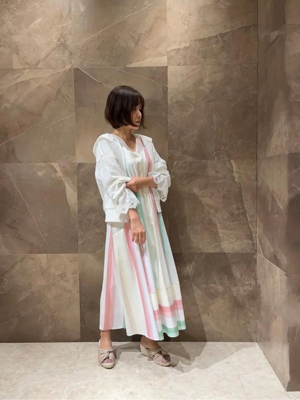 GRACE CONTINENTAL 穐山　香織 コーディネート画像