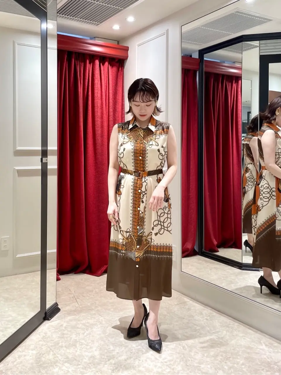 GRACE CONTINENTAL SAYUMI Nagashima コーディネート画像