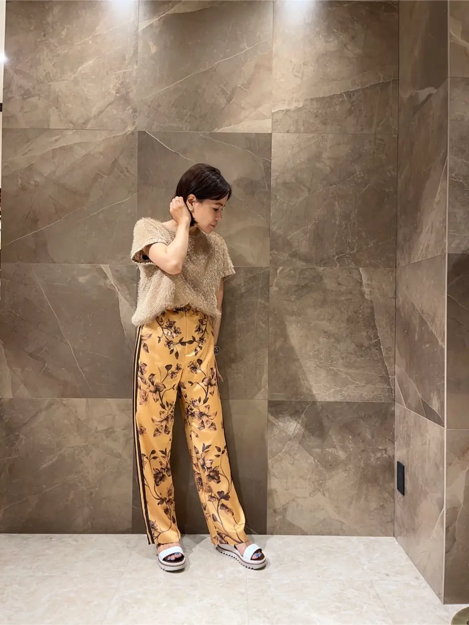 GRACE CONTINENTAL 穐山　香織 コーディネート画像