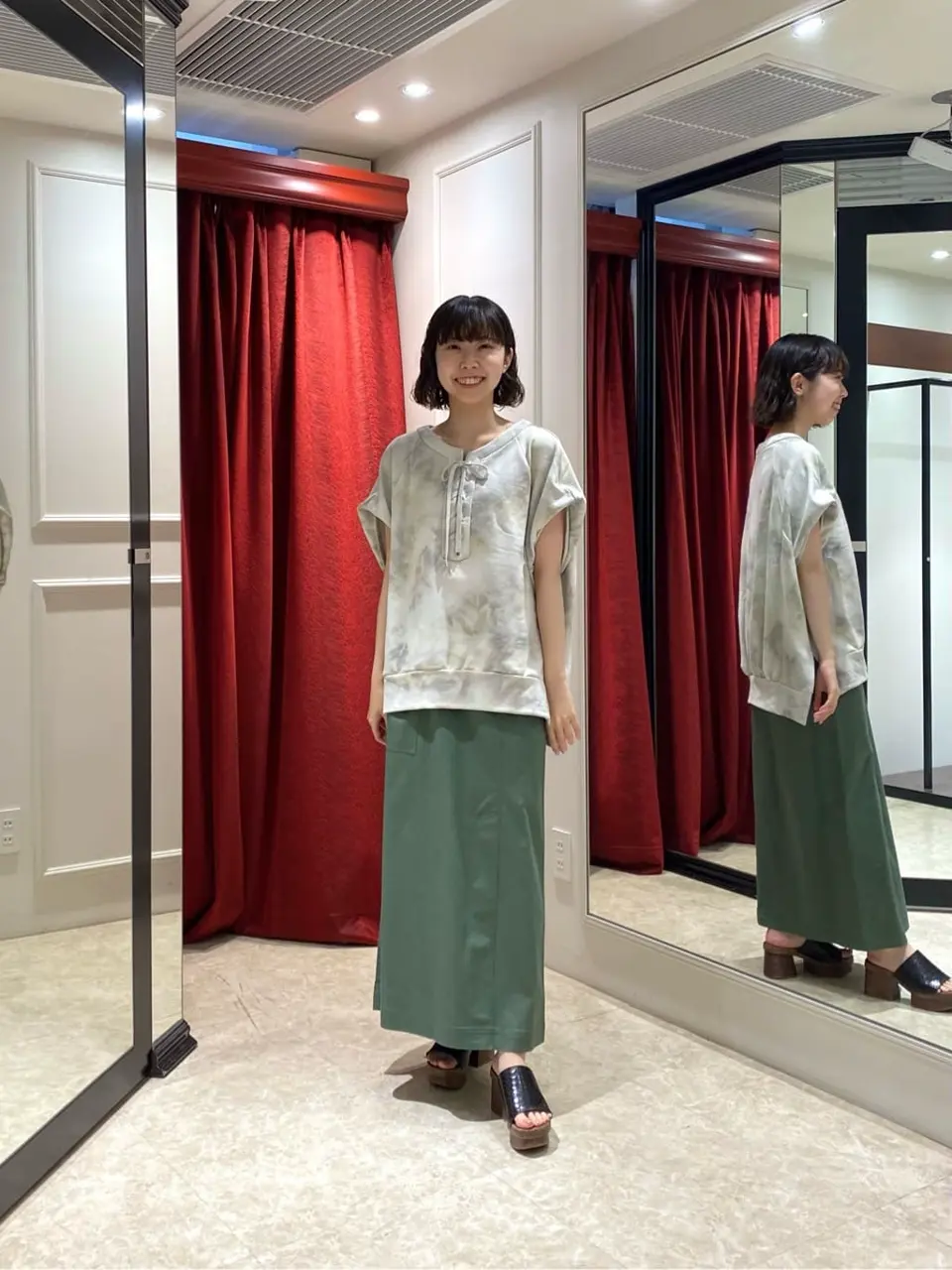 GRACE CONTINENTAL Abe コーディネート画像