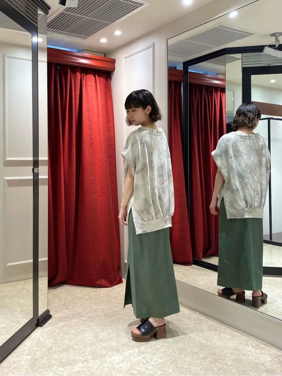 GRACE CONTINENTAL Abe コーディネート画像