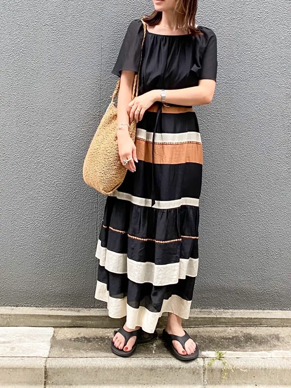 GRACE CONTINENTAL 古川温子 コーディネート画像