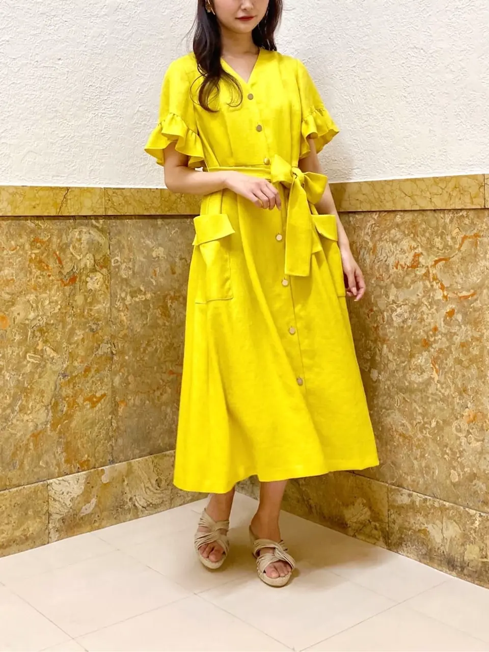 GRACE CONTINENTAL MORITA AI コーディネート画像