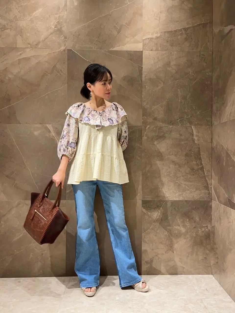 GRACE CONTINENTAL 穐山　香織 コーディネート画像