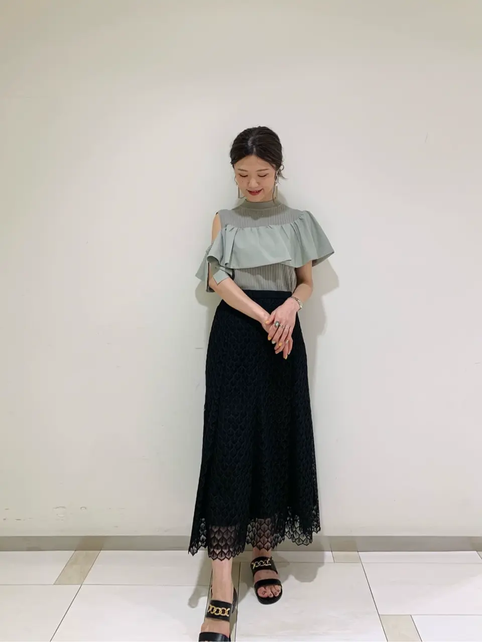 GRACE CONTINENTAL A.Kameyama コーディネート画像