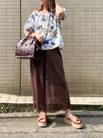 GRACE CONTINENTAL 古川温子 コーディネート画像