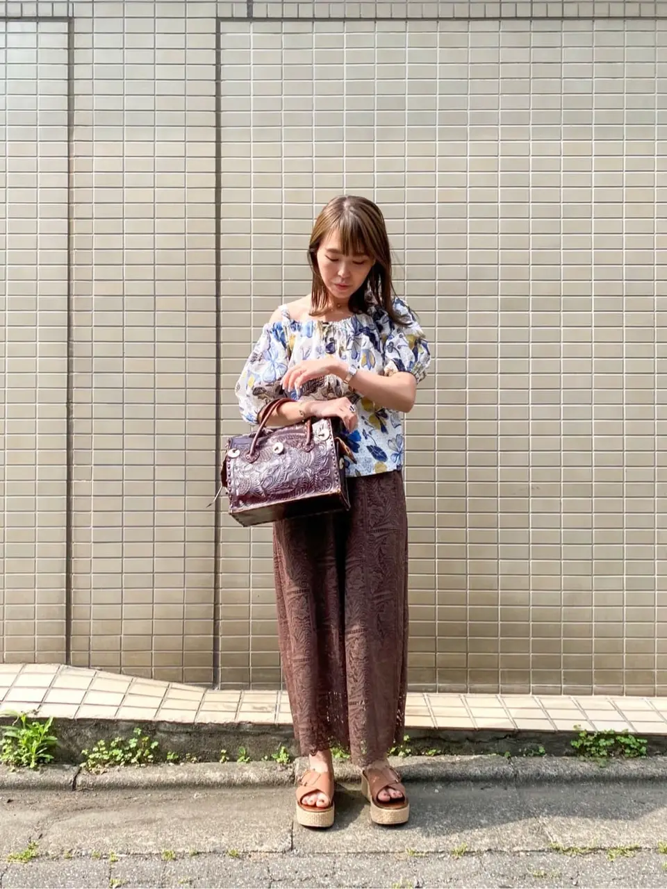 GRACE CONTINENTAL 古川温子 コーディネート画像