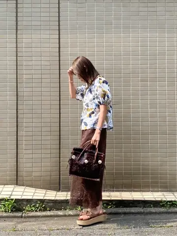 GRACE CONTINENTAL 古川温子 コーディネート画像