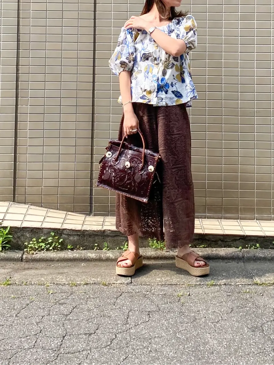 GRACE CONTINENTAL 古川温子 コーディネート画像