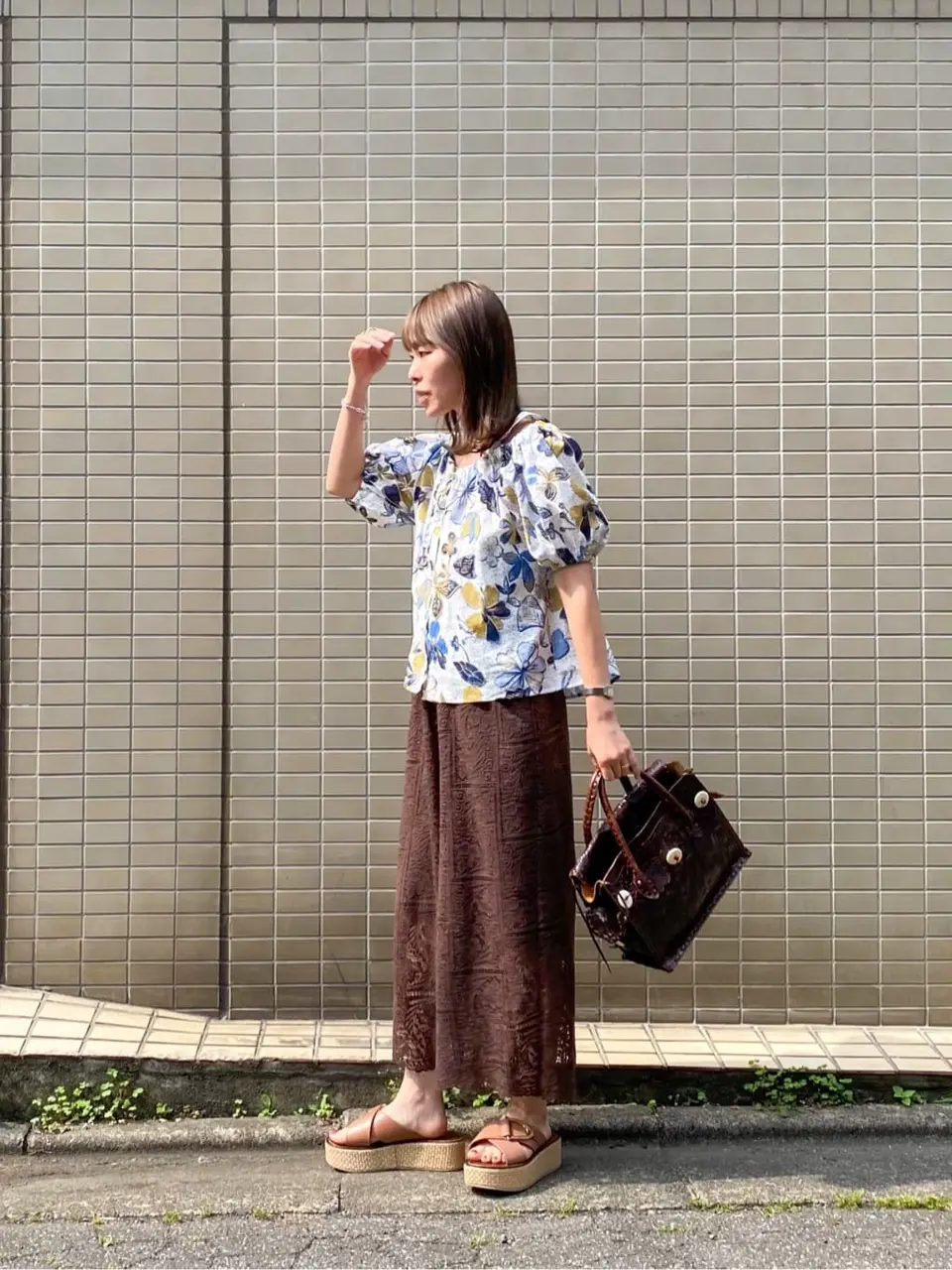 GRACE CONTINENTAL 古川温子 コーディネート画像