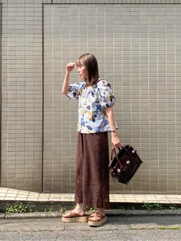 GRACE CONTINENTAL 古川温子 コーディネート画像