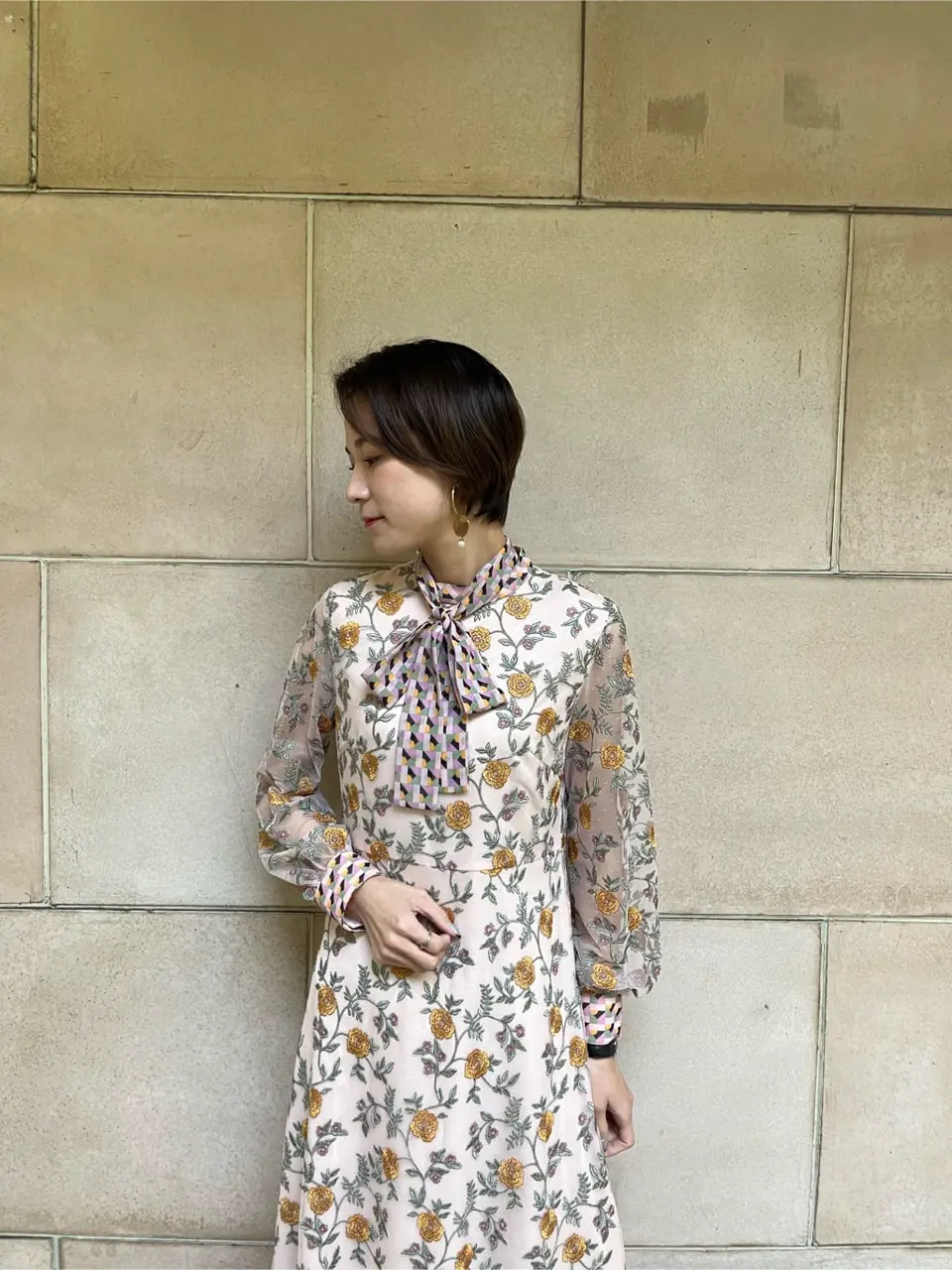 GRACE CONTINENTAL 亀田 未希 コーディネート画像