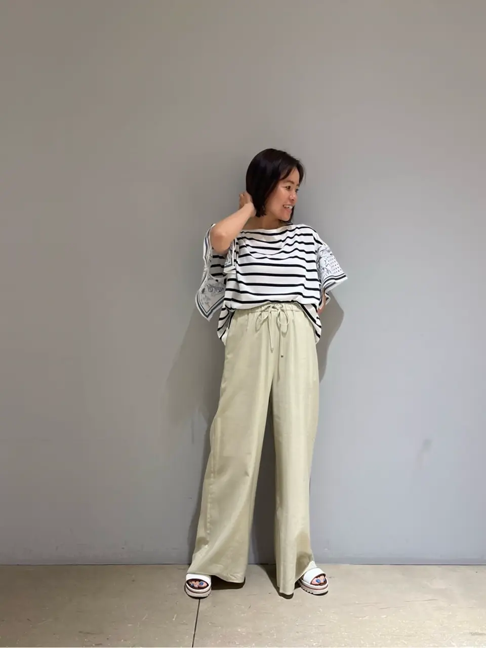 GRACE CONTINENTAL 穐山　香織 コーディネート画像