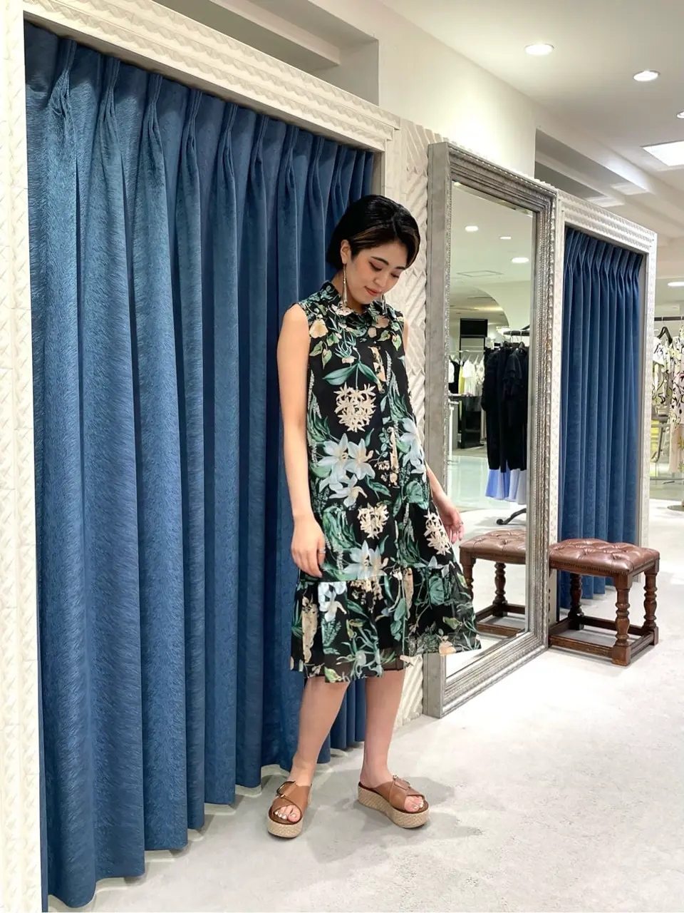 GRACE CONTINENTAL yoshi コーディネート画像