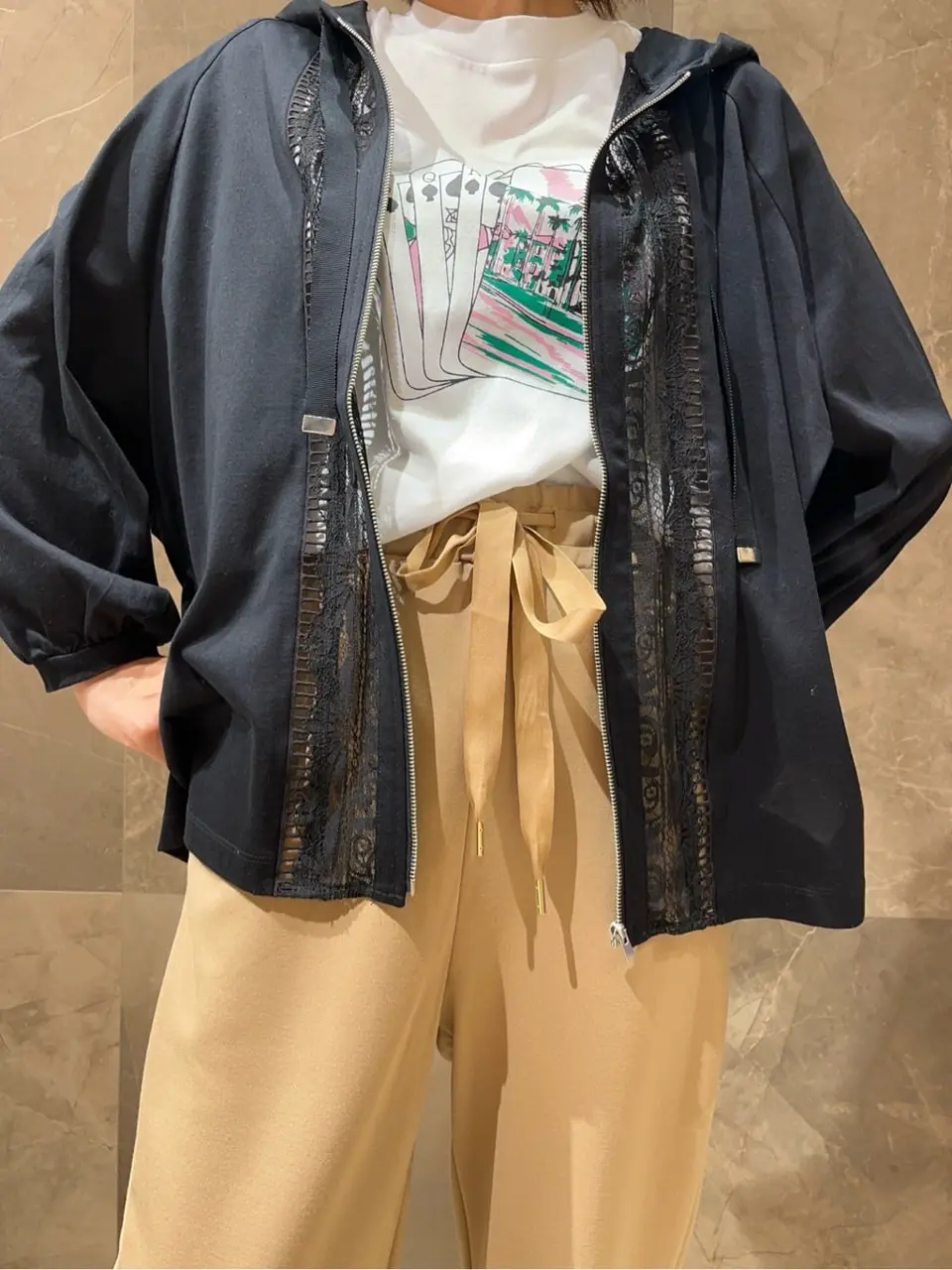 GRACE CONTINENTAL 穐山　香織 コーディネート画像