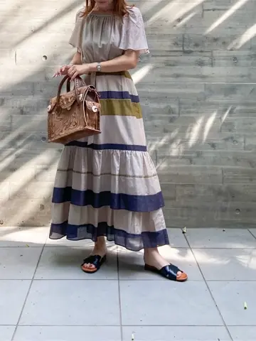 GRACE CONTINENTAL 古川温子 コーディネート画像