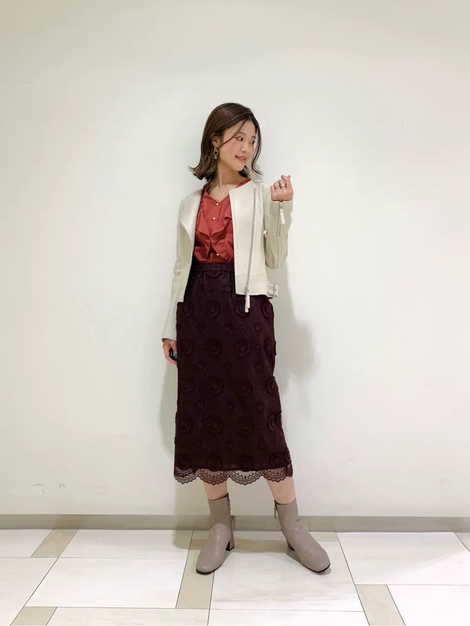 GRACE CONTINENTAL A.Kameyama コーディネート画像