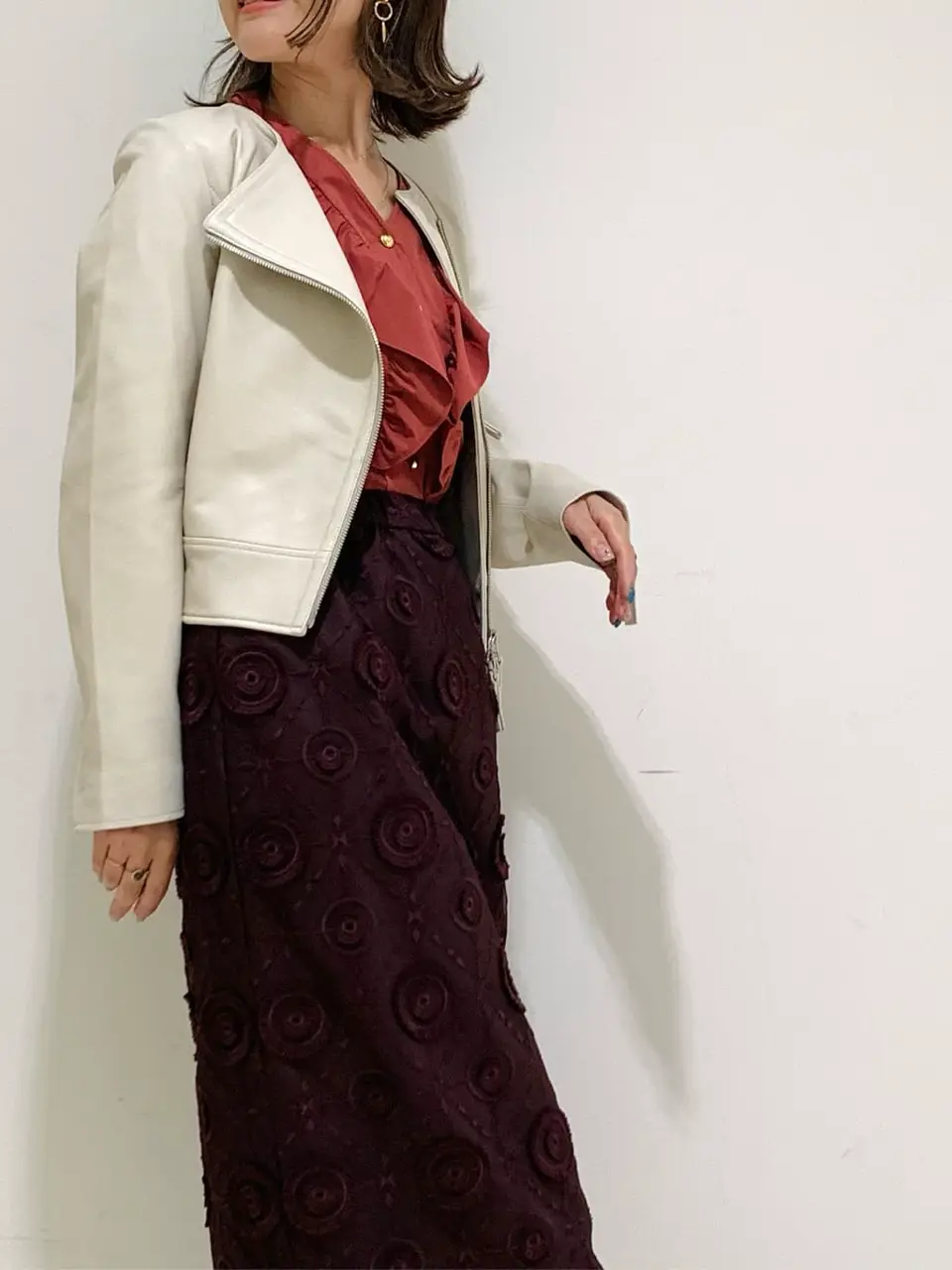 GRACE CONTINENTAL A.Kameyama コーディネート画像