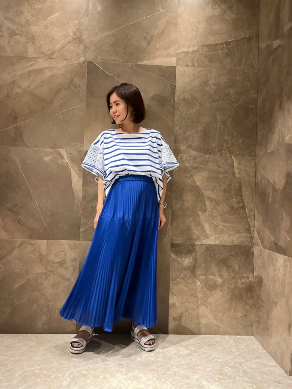 GRACE CONTINENTAL 穐山　香織 コーディネート画像