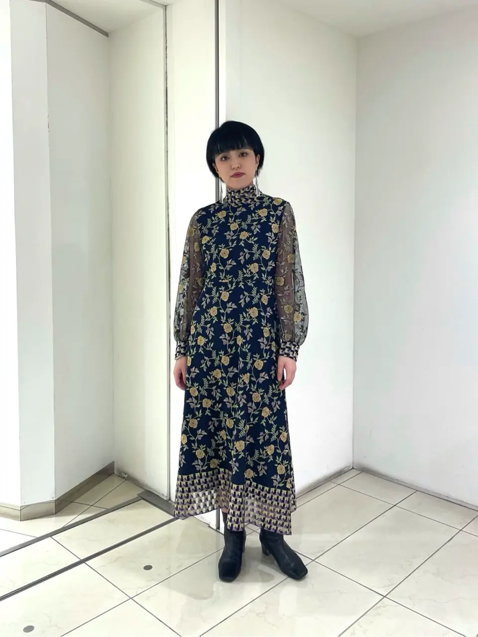 GRACE CONTINENTAL yoshi コーディネート画像