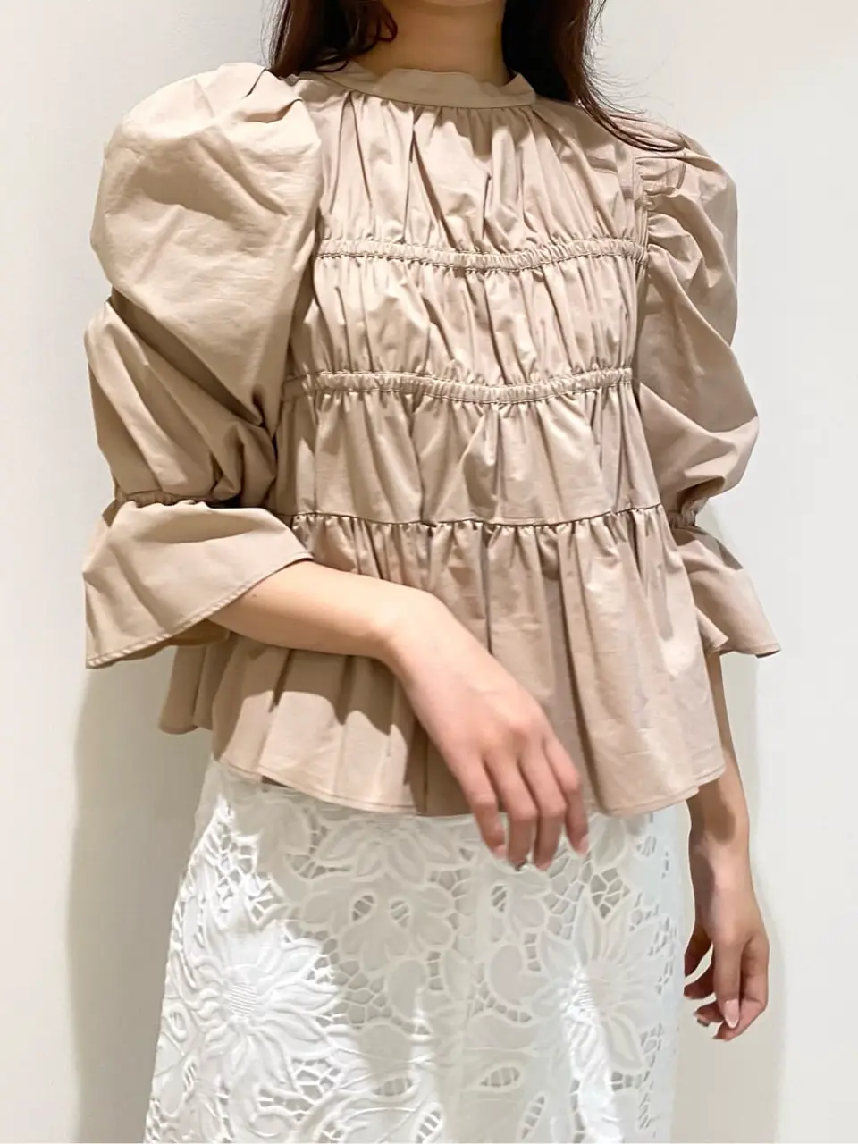 GRACE CONTINENTAL MORITA AI コーディネート画像