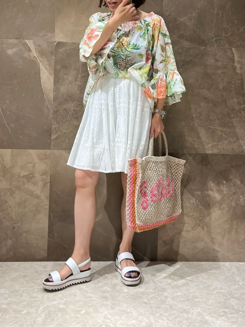 GRACE CONTINENTAL 穐山　香織 コーディネート画像