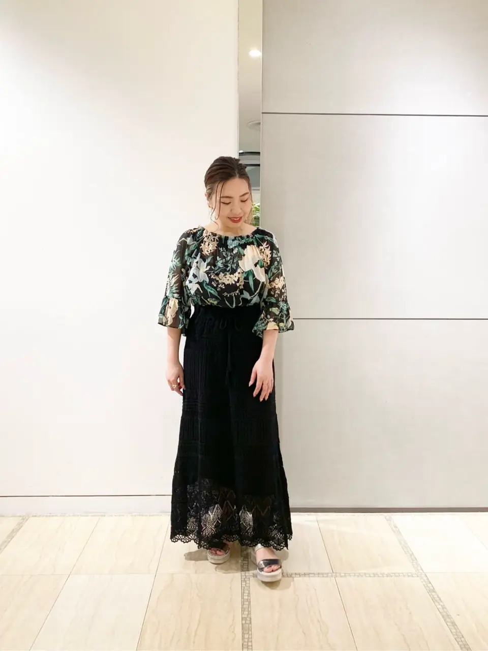 GRACE CONTINENTAL くまさか コーディネート画像