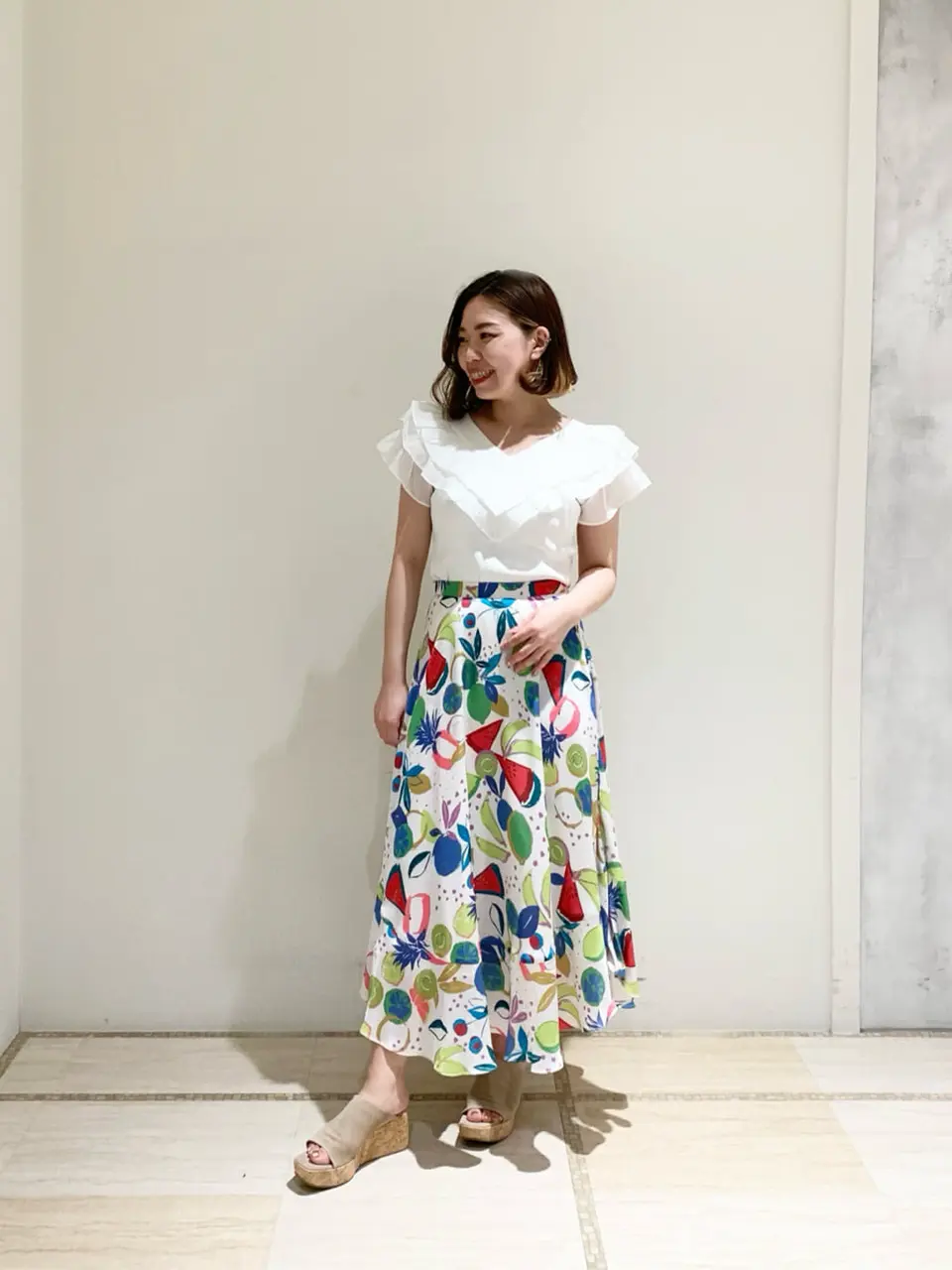 GRACE CONTINENTAL くまさか コーディネート画像