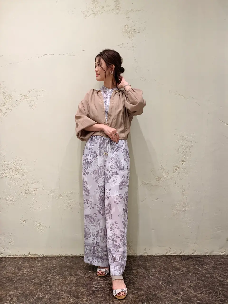 GRACE CONTINENTAL A.Kameyama コーディネート画像