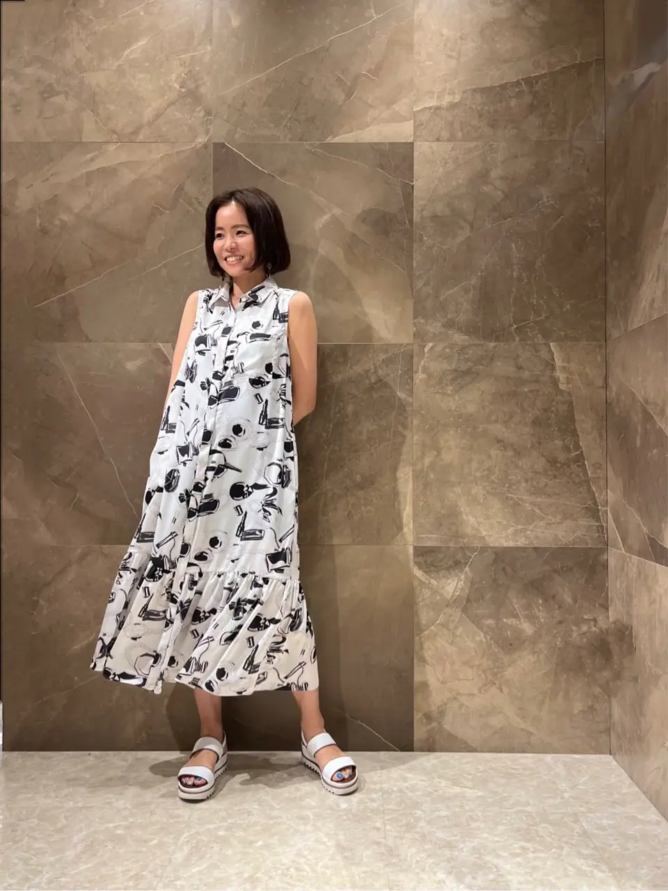 GRACE CONTINENTAL 穐山　香織 コーディネート画像