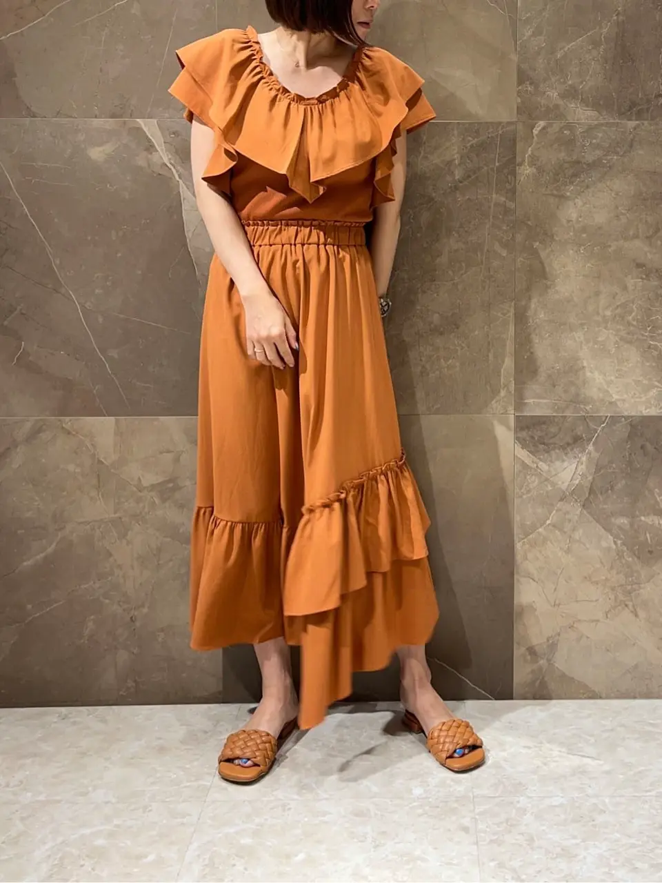 GRACE CONTINENTAL 穐山　香織 コーディネート画像