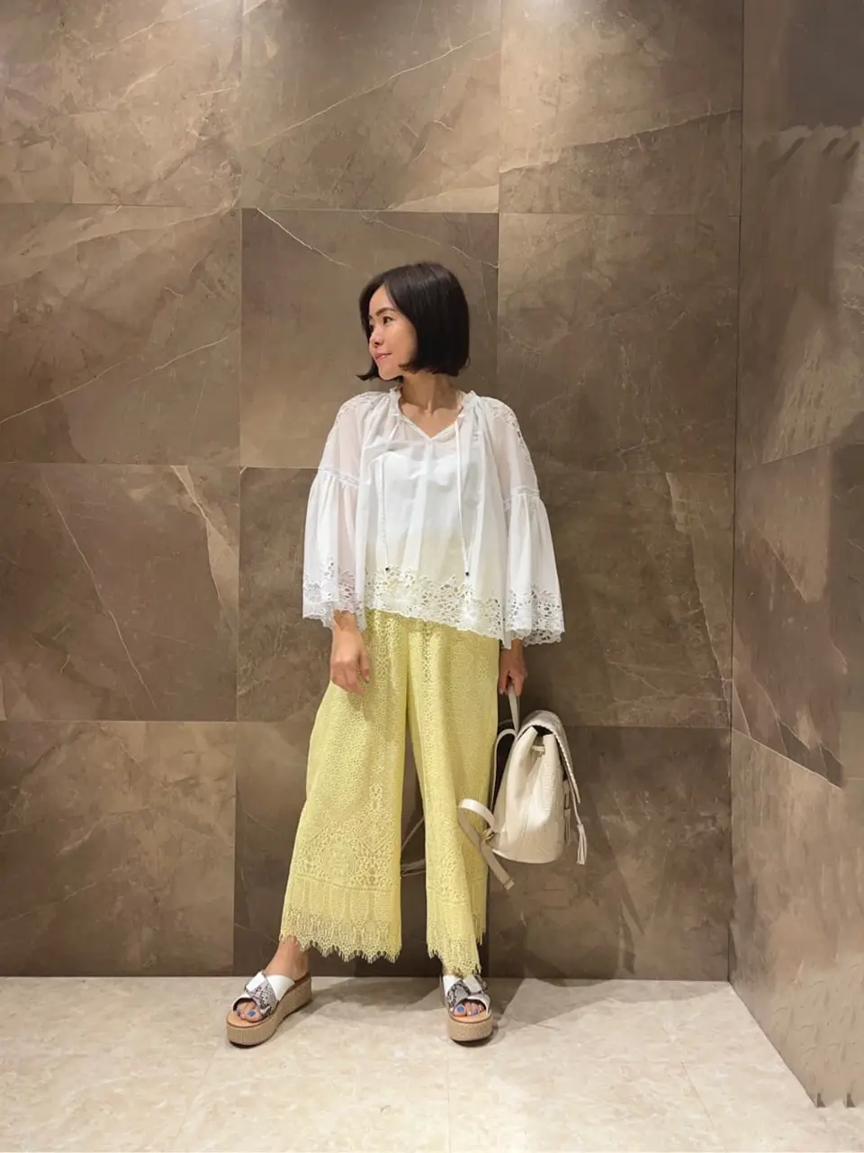 GRACE CONTINENTAL 穐山　香織 コーディネート画像