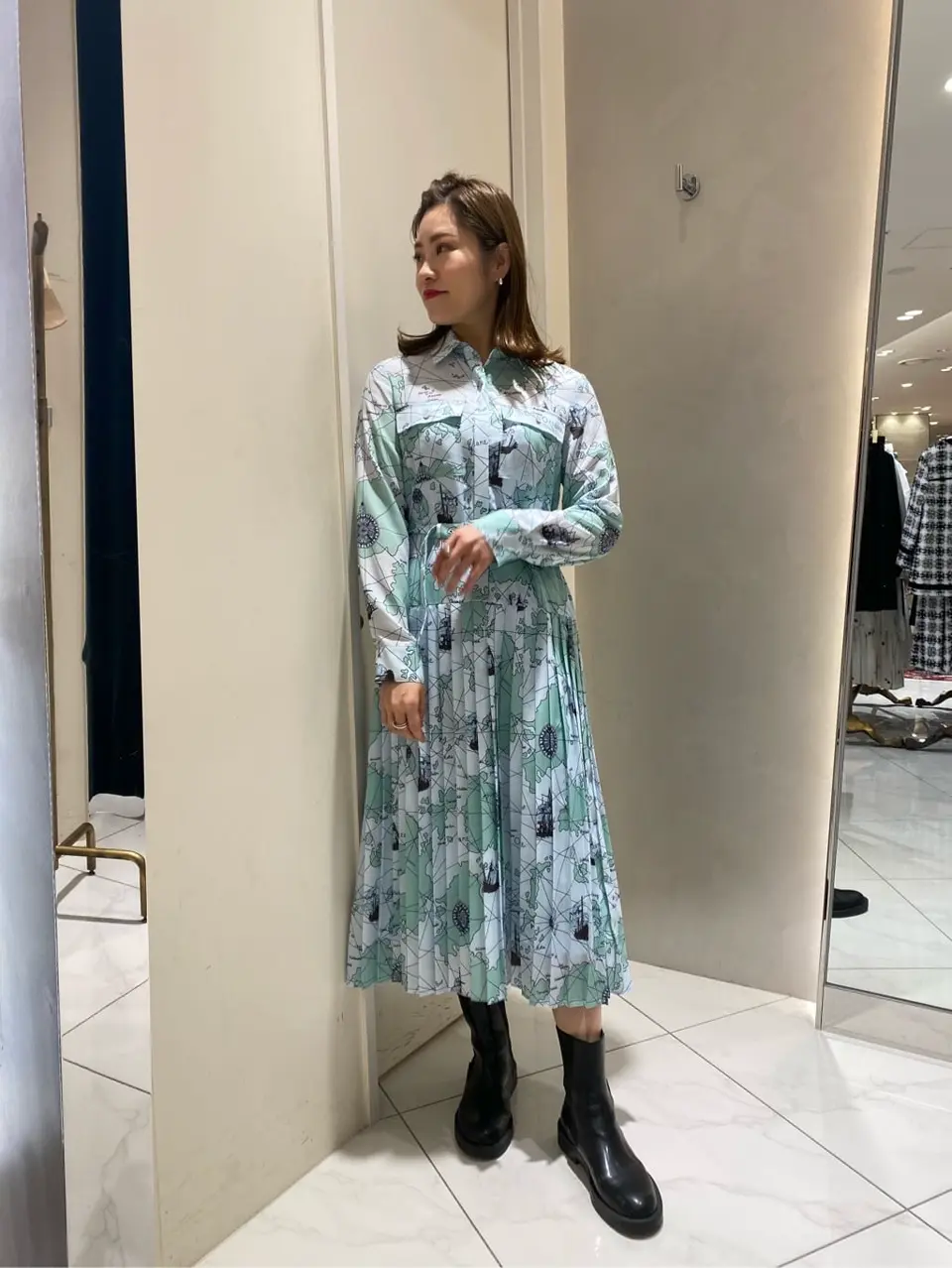 GRACE CONTINENTAL miyata コーディネート画像