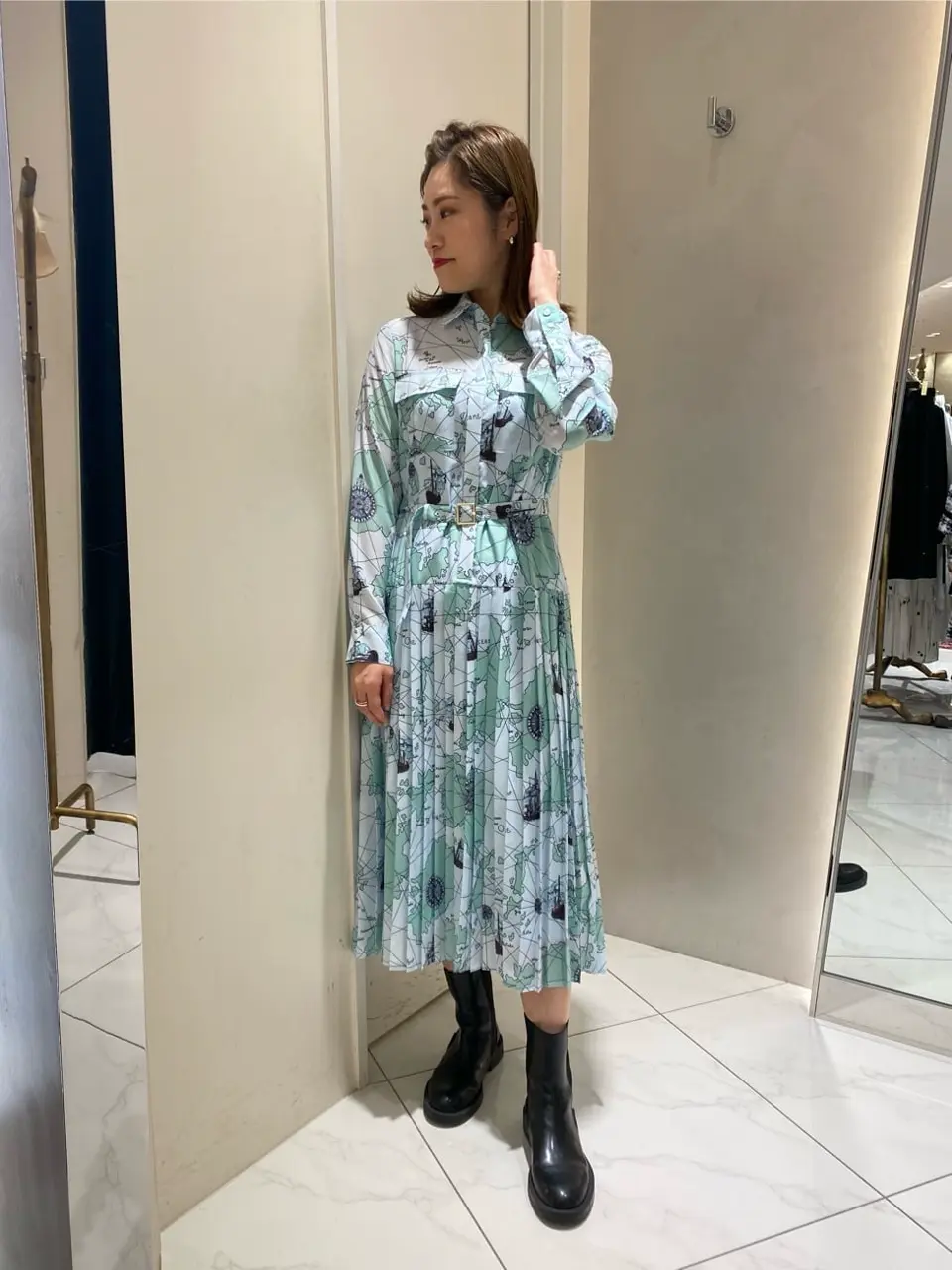 GRACE CONTINENTAL miyata コーディネート画像