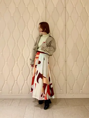 GRACE CONTINENTAL okunaka_desu コーディネート画像