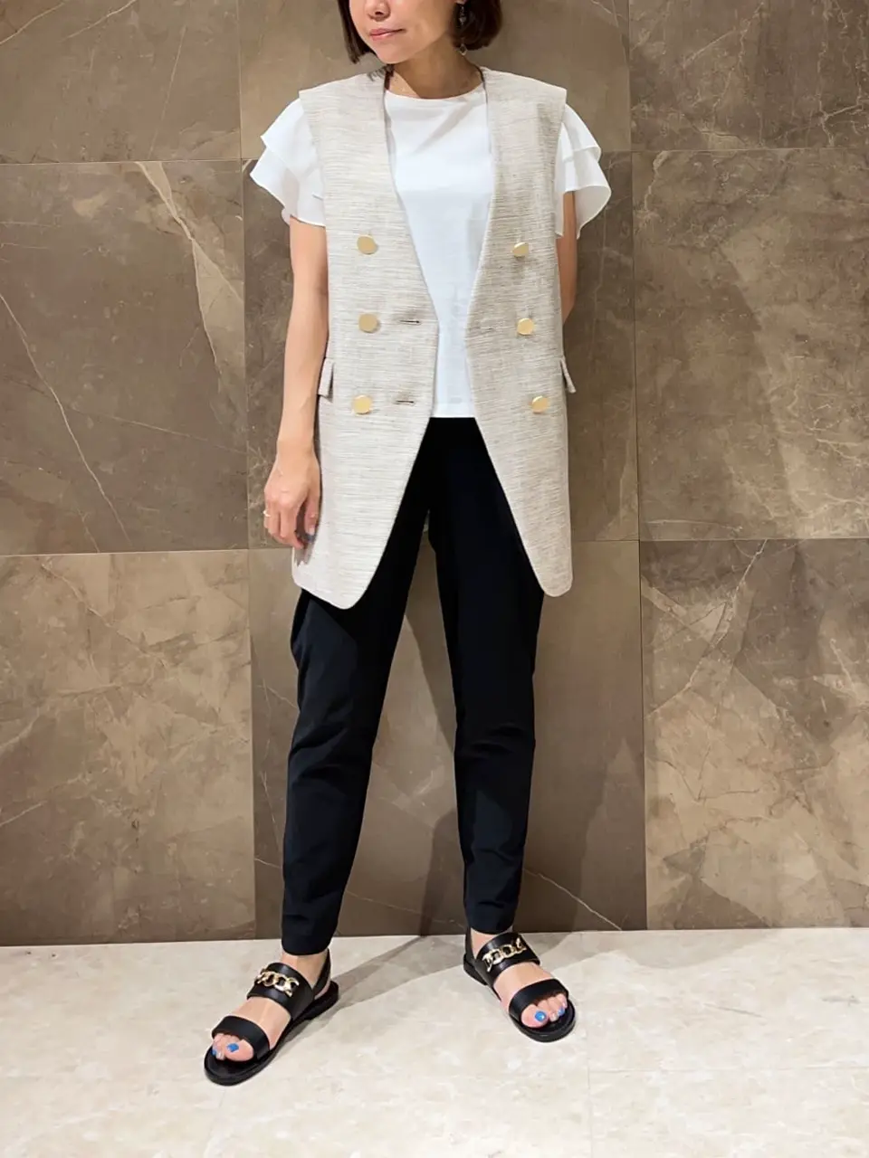 GRACE CONTINENTAL 穐山　香織 コーディネート画像