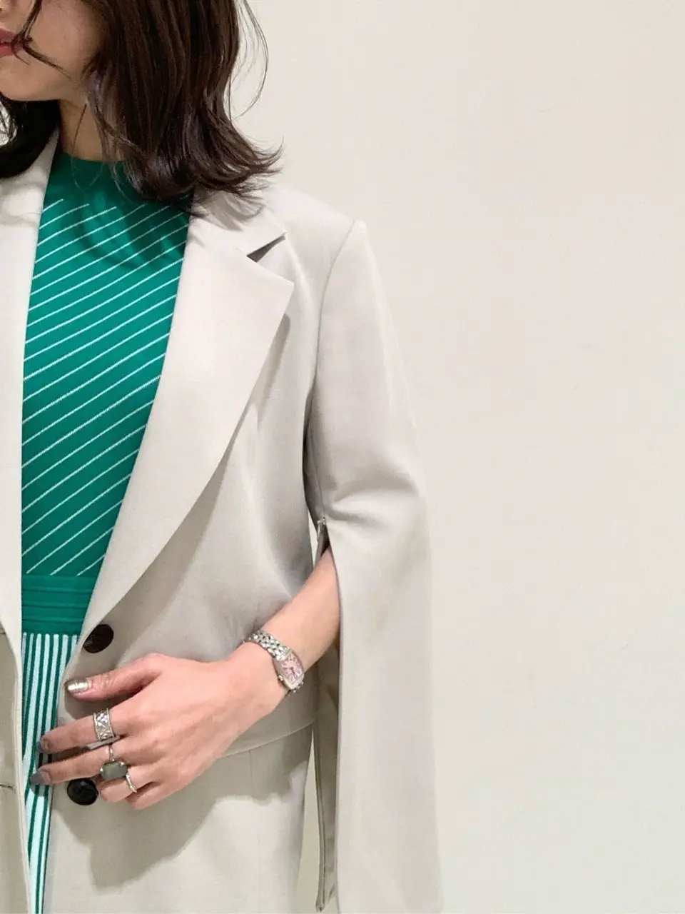 GRACE CONTINENTAL A.Kameyama コーディネート画像